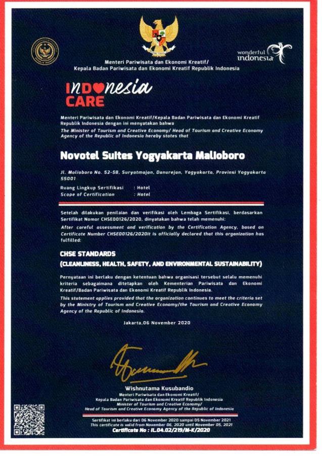 Novotel Suites Yogyakarta Malioboro Εξωτερικό φωτογραφία